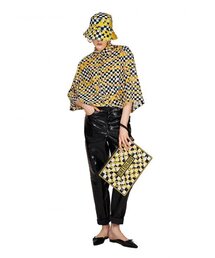 GREEDILOUS（グリディアス）の「チェックボードチェーンボタンダウンシャツ（シャツ/ブラウス）」