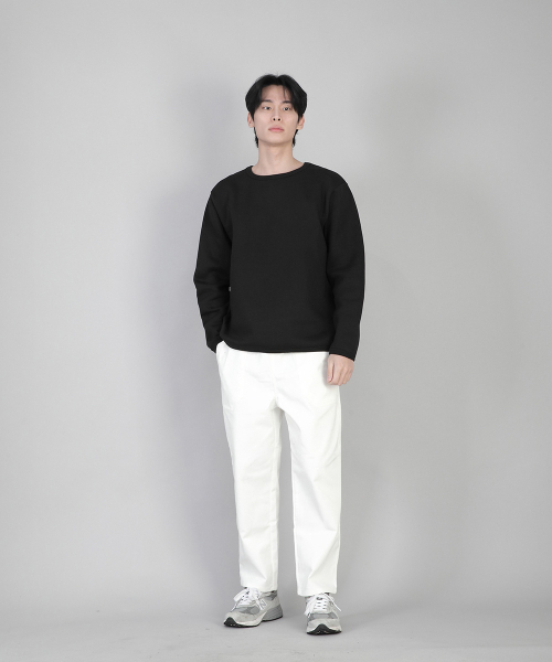 SAINTCREW(セントクルー)の「エンクルドロップクラシックパーティグテーパードパンツ AFT-306 ホワイト(その他パンツ・メンズ・その他・MEDIUM/LARGE/X-LARGE/XX-LARGE)」の2枚目の写真