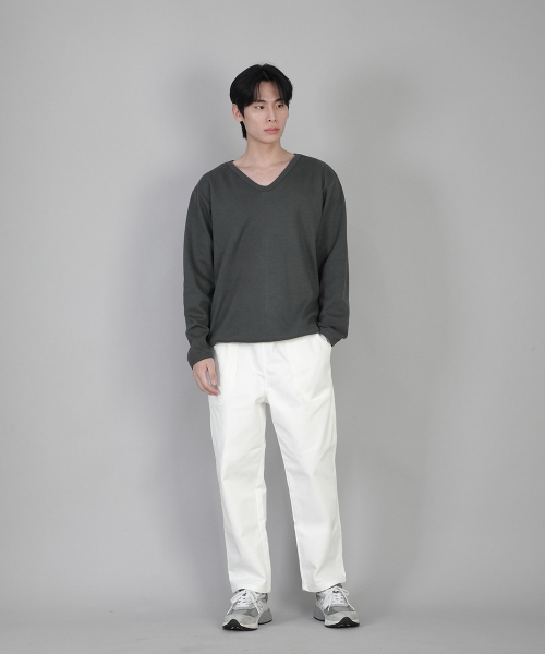 SAINTCREW(セントクルー)の「エンクルドロップクラシックパーティグテーパードパンツ AFT-306 ホワイト(その他パンツ・メンズ・その他・MEDIUM/LARGE/X-LARGE/XX-LARGE)」の8枚目の写真