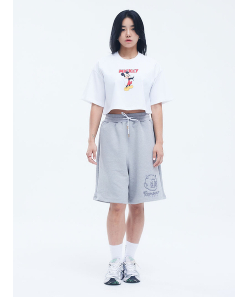 REMOVERSTUDIO（リムーバースタジオ）の「ウーマンデビルビッグロゴハーフパンツ[グレー]（その他パンツ・レディース・その他・LARGE/X-LARGE）」の2枚目の写真