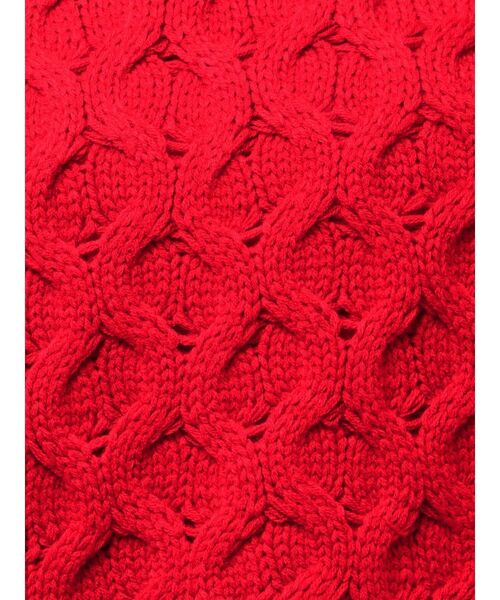 GYDA(ジェイダ)の「ケーブルクルーネックニットトップス(ニット/セーター・レディース・グレー/アイボリー/レッド・FREE)」の19枚目の写真