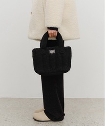 MARITHE + FRANCOIS GIRBAUD | CLASSIC LOGO BOUCLE PADDING BAG(ハンドバッグ)