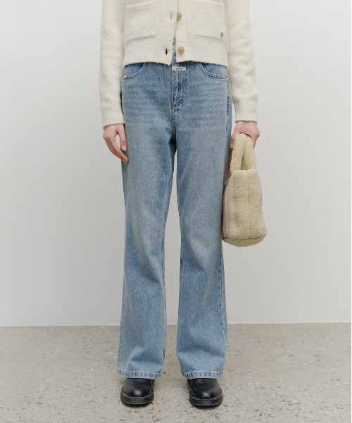 MARITHE + FRANCOIS GIRBAUD(マリテフランソワジルボー)の「CLASSIC LOGO BOUCLE PADDING BAG(ハンドバッグ・レディース・Black/Beige・フリー)」の4枚目の写真
