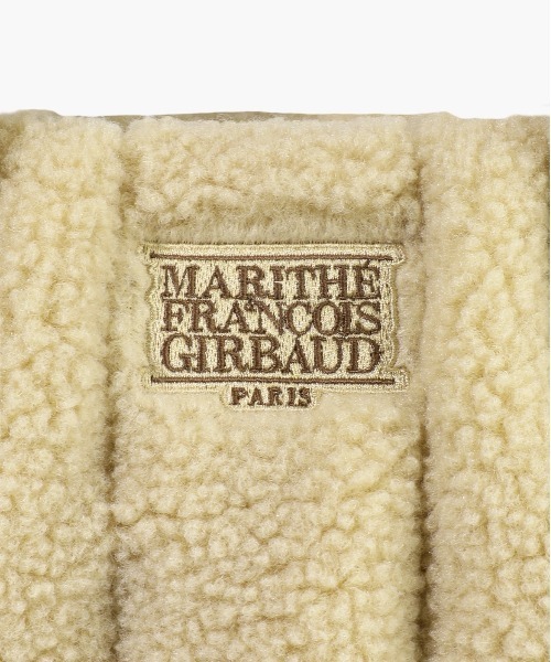 MARITHE + FRANCOIS GIRBAUD(マリテフランソワジルボー)の「CLASSIC LOGO BOUCLE PADDING BAG(ハンドバッグ・レディース・Black/Beige・フリー)」の7枚目の写真
