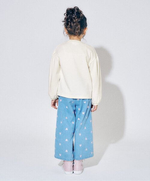 Seraph（セラフ）の「スイーツモチーフTシャツ_ジュニア対応（Tシャツ/カットソー・キッズ・ピンク/ラベンダー/サックスブルー/オフホワイト・80/90/100/110/120/130/140）」の8枚目の写真