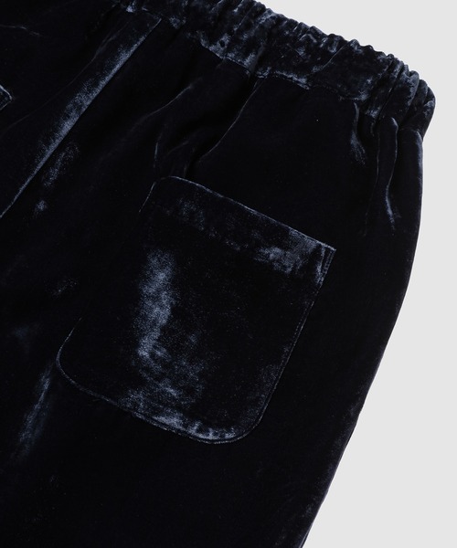 Urig(ウーリッヒ)の「LUST VELVET WIDE EASY PANTS HL(その他パンツ・メンズ・グレー/ネイビー・1)」の7枚目の写真