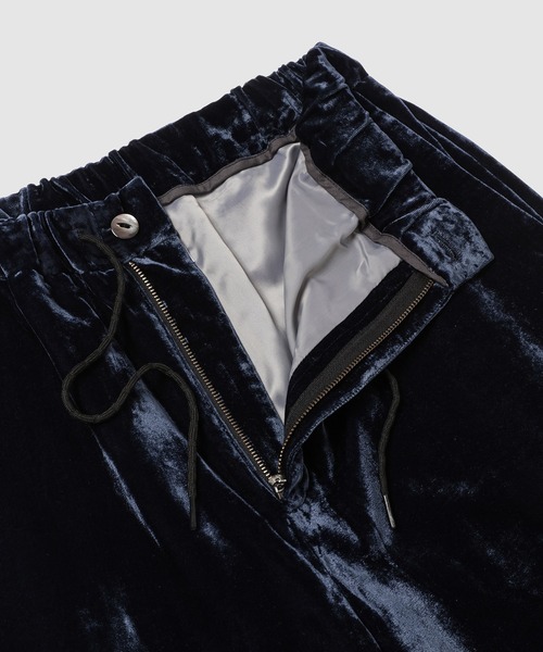 Urig(ウーリッヒ)の「LUST VELVET WIDE EASY PANTS HL(その他パンツ・メンズ・グレー/ネイビー・1)」の9枚目の写真