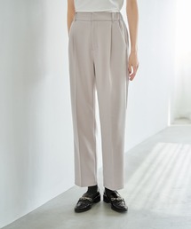 ストレッチツイルBASICタックパンツ