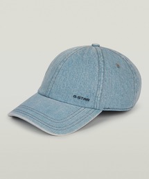 G-STAR（ジースター）の「AVERNUS BASEBALL CAP/ウォッシュド加工ブランドロゴデニムベースボールキャップ（キャップ）」