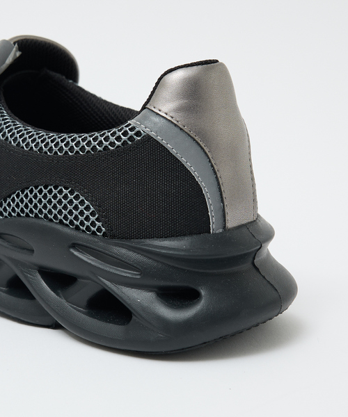 alfredoBANNISTER（アルフレッドバニスター）の「【INFINITO / TYPE:002 】ローファースニーカー（スニーカー・メンズ・ブラック/シルバー・40/38/46/44/42）」の7枚目の写真