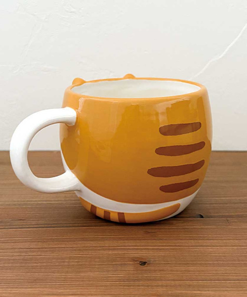 SiNCERE（シンシア）の「アニマルマグ Animal Mug アニマル マグカップ（グラス/マグカップ/タンブラー・レディース・ホワイト/ブラック/ベージュ/ブラウン/ブラック×ベージュ・ONE SIZE）」の6枚目の写真