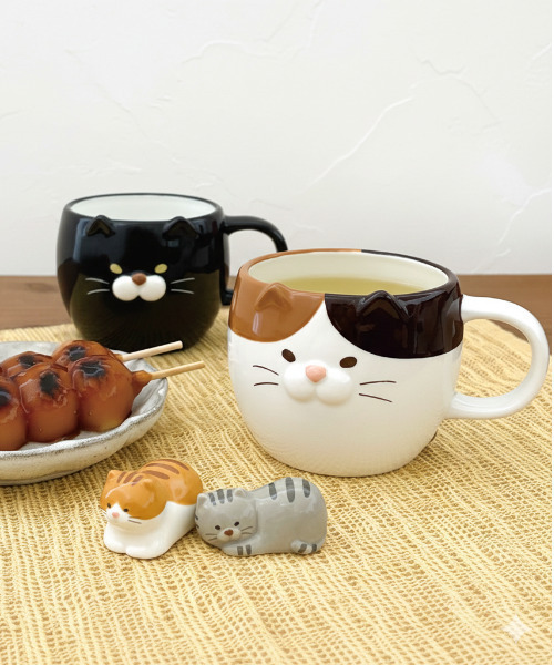 SiNCERE（シンシア）の「アニマルマグ Animal Mug アニマル マグカップ（グラス/マグカップ/タンブラー・レディース・ホワイト/ブラック/ベージュ/ブラウン/ブラック×ベージュ・ONE SIZE）」の18枚目の写真