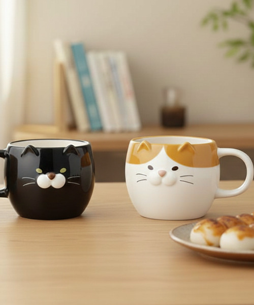 SiNCERE（シンシア）の「アニマルマグ Animal Mug アニマル マグカップ（グラス/マグカップ/タンブラー・レディース・ホワイト/ブラック/ベージュ/ブラウン/ブラック×ベージュ・ONE SIZE）」の20枚目の写真