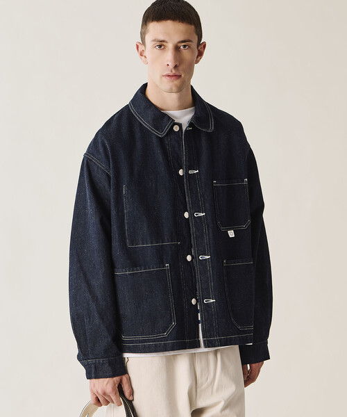 ORCIVAL | 〈別注〉コットンヘンプデニム カバーオール MEN