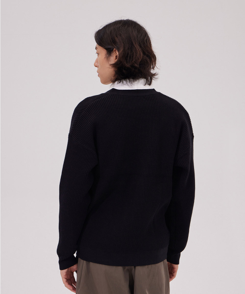 MAKEITTO(メイキット)の「デイリービスコースカーディガン_ブラック(カーディガン/ボレロ・メンズ・その他・X-LARGE/LARGE/MEDIUM/XX-LARGE)」の5枚目の写真