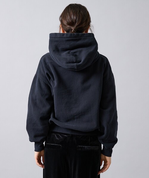 REMI RELIEF（レミレリーフ）の「【REMI RELIEF / レミ レリーフ】  SP加工 3飛び裏毛 ZIPパーカー（VA）RN30389128／ユニセックス（パーカー・メンズ・ブラック・XL/L/M）」の7枚目の写真