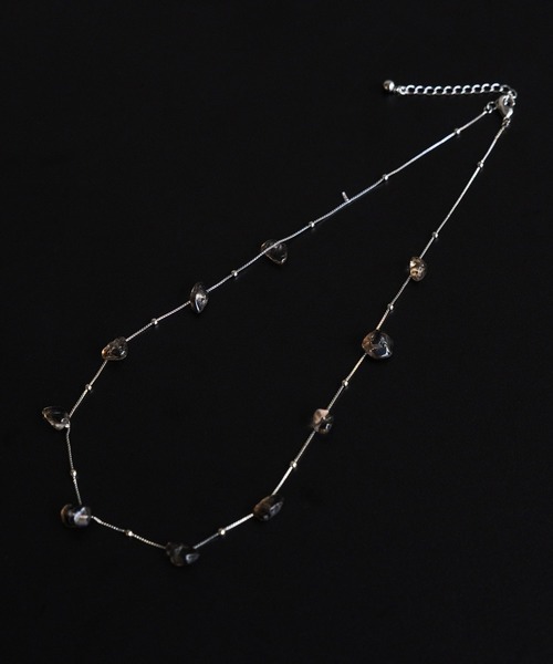 A part by(アパートバイ)の「ストーンネックレス(ネックレス・レディース・シルバー/ゴールド・FREE)」の2枚目の写真