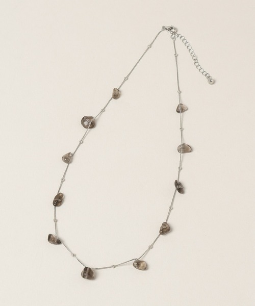 A part by(アパートバイ)の「ストーンネックレス(ネックレス・レディース・シルバー/ゴールド・FREE)」の5枚目の写真