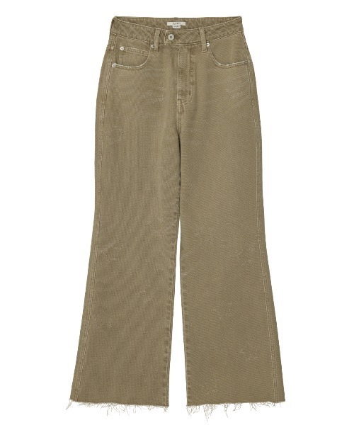 Ameri（アメリ）の「STAR LASER DESIGN DENIM PANTS（デニムパンツ・レディース・ブラック/ベージュ・24inch/25inch/26inch）」の10枚目の写真