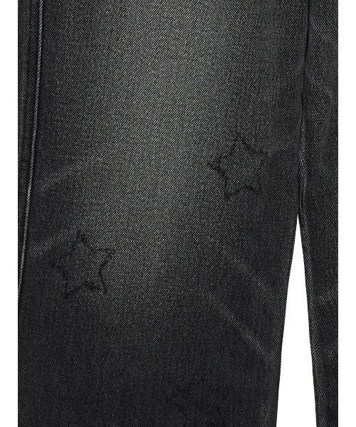 Ameri（アメリ）の「STAR LASER DESIGN DENIM PANTS（デニムパンツ・レディース・ブラック/ベージュ・24inch/25inch/26inch）」の13枚目の写真
