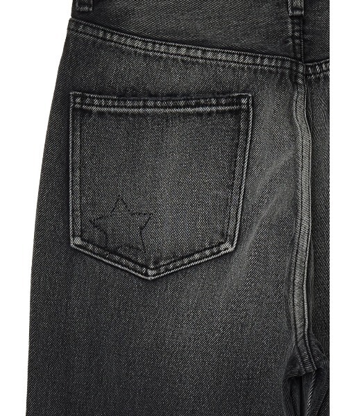 Ameri（アメリ）の「STAR LASER DESIGN DENIM PANTS（デニムパンツ・レディース・ブラック/ベージュ・24inch/25inch/26inch）」の17枚目の写真
