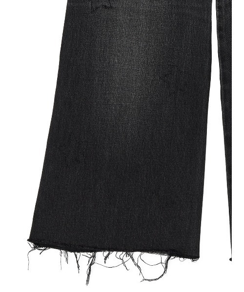 Ameri（アメリ）の「STAR LASER DESIGN DENIM PANTS（デニムパンツ・レディース・ブラック/ベージュ・24inch/25inch/26inch）」の18枚目の写真