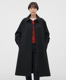 WOOL POPLIN COAT