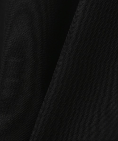 MARGARET HOWELL（マーガレットハウエル）の「WOOL POPLIN COAT（ステンカラーコート・レディース・ブラック・2/1）」の8枚目の写真