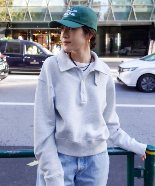 MAQWEL（マクウェル）の「【MAQWEL/マクウェル】AgfT CAP（キャップ・レディース・ダークグレー/ネイビー/ダークグリーン/アイボリー・FREE）」の8枚目の写真