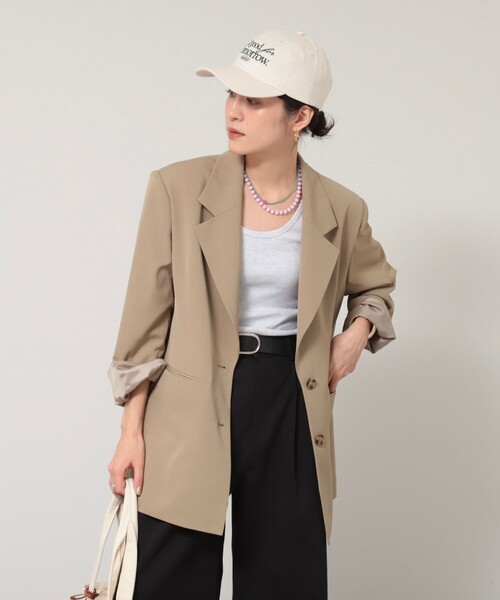 MAQWEL（マクウェル）の「【MAQWEL/マクウェル】AgfT CAP（キャップ・レディース・ダークグレー/ネイビー/ダークグリーン/アイボリー・FREE）」の12枚目の写真