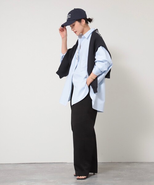 MAQWEL（マクウェル）の「【MAQWEL/マクウェル】AgfT CAP（キャップ・レディース・ダークグレー/ネイビー/ダークグリーン/アイボリー・FREE）」の14枚目の写真