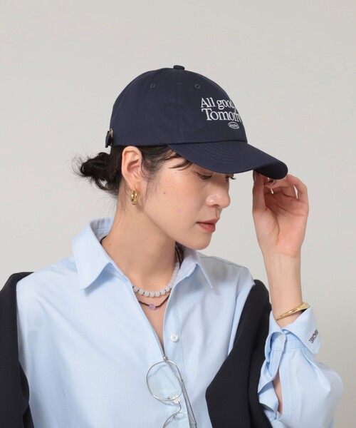 MAQWEL（マクウェル）の「【MAQWEL/マクウェル】AgfT CAP（キャップ・レディース・ダークグレー/ネイビー/ダークグリーン/アイボリー・FREE）」の15枚目の写真