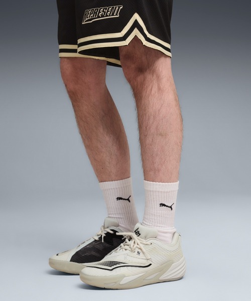 PUMA(プーマ)の「PUMA プーマ メンズ PUMA x REPRESENT オールプロ ニトロ 2 247 バスケットボール(スニーカー・メンズ・グレー系その他2・27.5cm/28.0cm/28.5cm/27.0cm/26.0cm/26.5cm)」の1枚目の写真