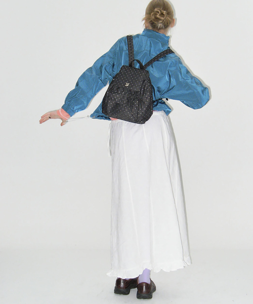 YEOMIMの「mini day backpack (star black)(バックパック/リュック・レディース・ブラック・FREE)」の5枚目の写真