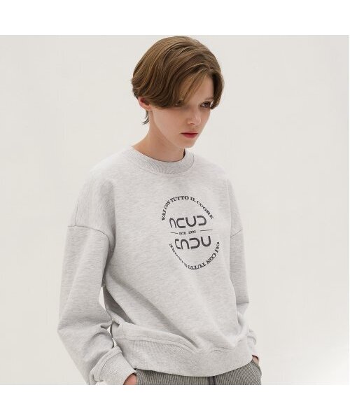 ACUD(アクド)の「Circle Logo Sweatshirt _White(スウェット・レディース・ホワイト・FREE)」の1枚目の写真