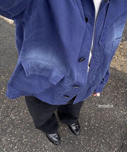 HEUTE（ホイテ）の「HET BEN WIDE DENIM (BLACK)（デニムパンツ・メンズ・ブラック・M/L）」の6枚目の写真