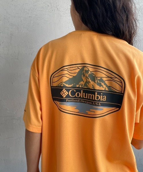 Columbia（コロンビア）の「【WEB限定】[Columbia/コロンビア] SUNRISE STRAIL OFZ バックプリント ショートスリーブTシャツ【追加】（Tシャツ/カットソー・レディース・ブラック/オレンジ/ホワイト・S/L/M）」の16枚目の写真
