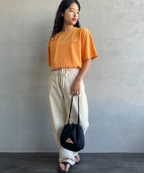 Columbia（コロンビア）の「【WEB限定】[Columbia/コロンビア] SUNRISE STRAIL OFZ バックプリント ショートスリーブTシャツ【追加】（Tシャツ/カットソー・レディース・ブラック/オレンジ/ホワイト・S/L/M）」の9枚目の写真