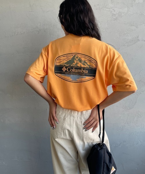 Columbia（コロンビア）の「【WEB限定】[Columbia/コロンビア] SUNRISE STRAIL OFZ バックプリント ショートスリーブTシャツ【追加】（Tシャツ/カットソー・レディース・ブラック/オレンジ/ホワイト・S/L/M）」の11枚目の写真