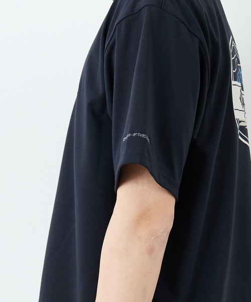 Columbia（コロンビア）の「【WEB限定】[Columbia/コロンビア] SUNRISE STRAIL OFZ バックプリント ショートスリーブTシャツ【追加】（Tシャツ/カットソー・レディース・ブラック/オレンジ/ホワイト・S/L/M）」の4枚目の写真