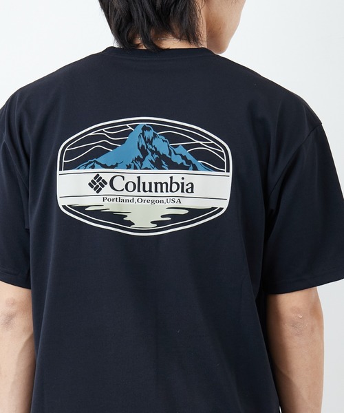 Columbia（コロンビア）の「【WEB限定】[Columbia/コロンビア] SUNRISE STRAIL OFZ バックプリント ショートスリーブTシャツ【追加】（Tシャツ/カットソー・レディース・ブラック/オレンジ/ホワイト・S/L/M）」の5枚目の写真
