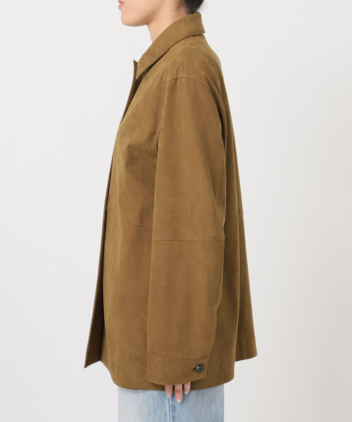 plage（プラージュ）の「Suede like シャツブルゾン（その他アウター・レディース・キャメル・36/38）」の14枚目の写真