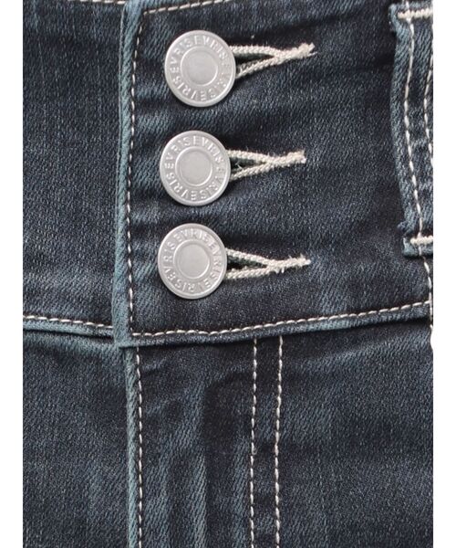 EVRIS（エヴリス）の「ワイドベルトハイウエストスキニーデニムパンツ（デニムパンツ・レディース・インディゴブルー/ブラック・X-SMALL/MEDIUM/SMALL）」の11枚目の写真