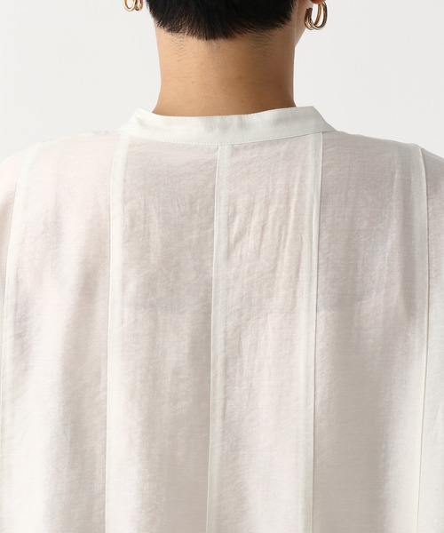 Elura(エルーラ)の「セミシアタックブラウス/654105(シャツ/ブラウス・レディース・ライトブルー/ネイビー/ホワイト・FREE)」の21枚目の写真