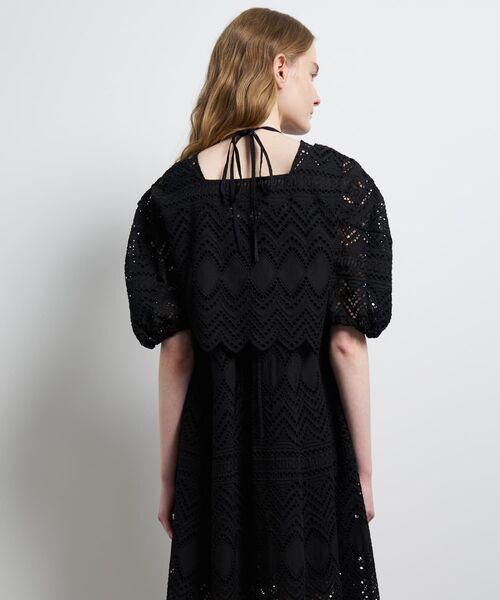 LANVIN en Bleu(ランバンオンブルー)の「エンブロイダリーコットンレースブラウス(シャツ/ブラウス・レディース・オフホワイト/ブラック・38)」の17枚目の写真