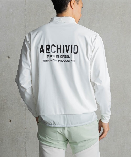 archivio(アルチビオ)の「<MENS>UV冷感裾切替プルオーバー(その他トップス・メンズ・ブラック/ホワイト/ライトグリーン・LL/L/M)」の2枚目の写真