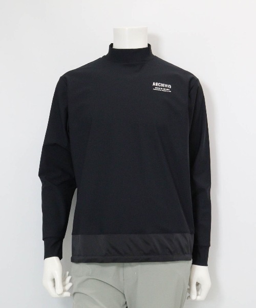 archivio(アルチビオ)の「<MENS>UV冷感裾切替プルオーバー(その他トップス・メンズ・ブラック/ホワイト/ライトグリーン・LL/L/M)」の4枚目の写真