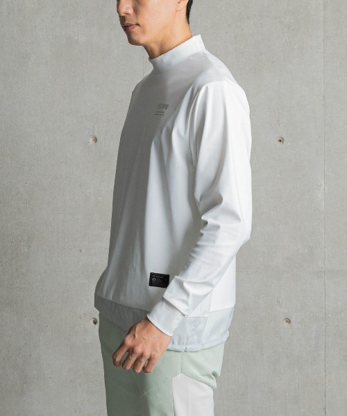 archivio(アルチビオ)の「<MENS>UV冷感裾切替プルオーバー(その他トップス・メンズ・ブラック/ホワイト/ライトグリーン・LL/L/M)」の11枚目の写真
