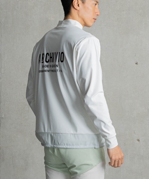 archivio(アルチビオ)の「<MENS>UV冷感裾切替プルオーバー(その他トップス・メンズ・ブラック/ホワイト/ライトグリーン・LL/L/M)」の12枚目の写真