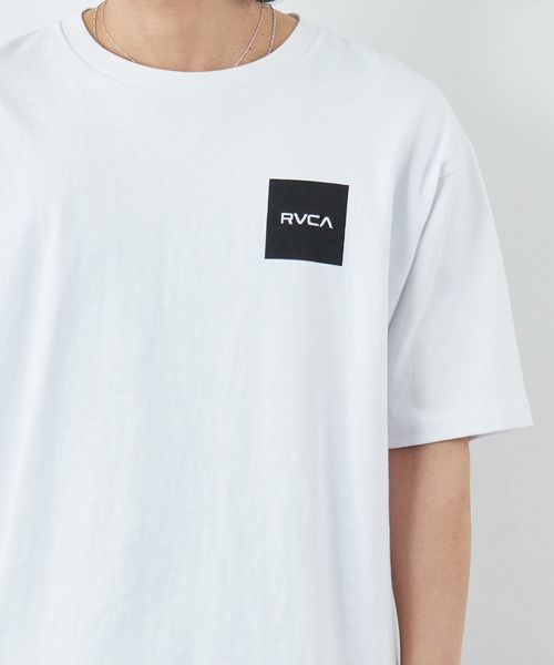 RVCA（ルーカ）の「【WEB限定】[RVCA/ルーカ] DOUBLE BOX バックプリント ショートスリーブＴシャツ（Tシャツ/カットソー・レディース・ブラック/ホワイト/ブルー・M/XL/L）」の5枚目の写真